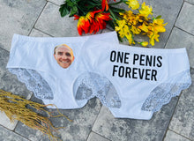 Load image into Gallery viewer, Custom Photo Underwear Panties for Bride, Anniversary, Valentines Day, Birthday, or any Gift!