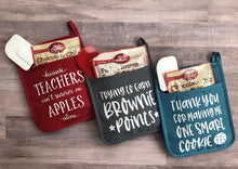 Load image into Gallery viewer, Holiday Christmas Baking Gift Set, Brownies Cookies Oven Mitt Mixer Bundle Pack