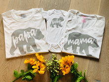 Load image into Gallery viewer, Mama Bear Baby Bear Papa Bear Little Bear Matching Family Shirts