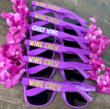 Load image into Gallery viewer, Personalized Sunglasses with Name, Date, Hashtag, etc.