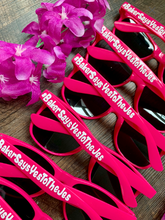 Load image into Gallery viewer, Personalized Sunglasses with Name, Date, Hashtag, etc.