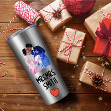 Load image into Gallery viewer, Custom Photo Tumbler with Lid, Stainless Steel Personalized Hot/Cold Cup Mug with Photo/Text of your Choice