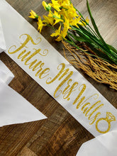Load image into Gallery viewer, Future Last Name / Mrs Custom Sash