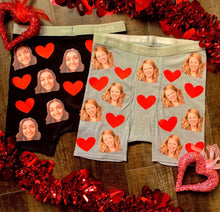 Load image into Gallery viewer, Custom Photo Underwear, Matching Set of Face Panties and Boxer Bundle, Couples Gift Set