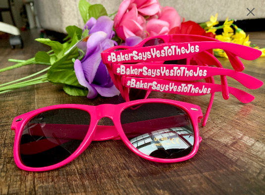 Personalized Sunglasses with Name, Date, Hashtag, etc.