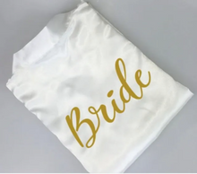 Load image into Gallery viewer, Bridal Party Robes, Wedding Day Matching Robes for the Bride and Bridesmaids
