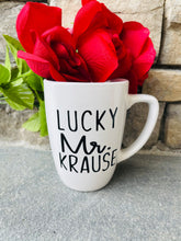 Load image into Gallery viewer, Future Mrs Lucky Mr Matching Mug Bundle Set for Engagement
